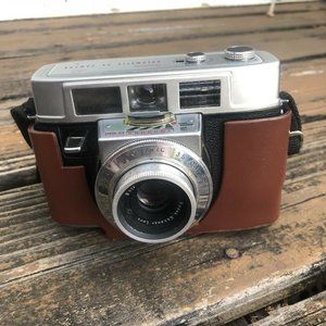 Kodak Eastman Automatic Camera 35mm Leather FieldCase Kodachrome Vintage 50s 60s